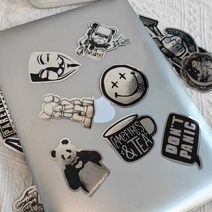 2025新款仿金属拉丝牢固升级贴纸银色金属质感薄款贴画DIY水杯玻璃行李箱手机平板吉他笔筒钓箱尾箱装饰贴纸