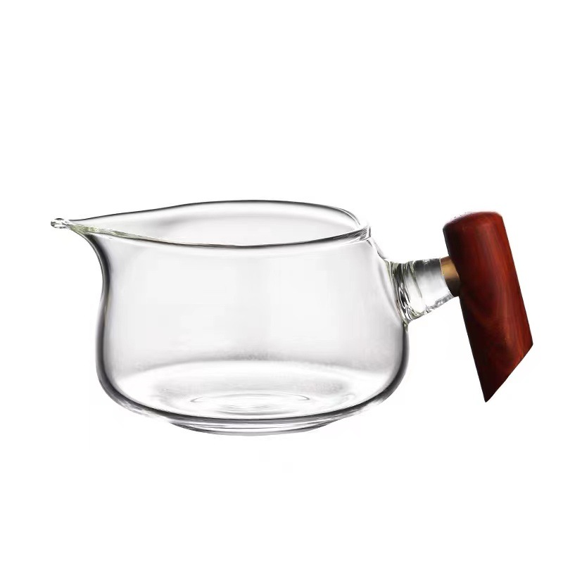 网红公道杯加厚玻璃功夫茶具配件耐热透明泡茶过滤茶海分茶器茶漏