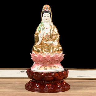 红花梨木莲花底座加高佛像观音菩萨供奉神像须弥座莲花台实木摆件