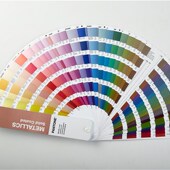 彩通国际标准潘通色卡PANTONE专色指南金属色粉彩色卡套装 GP1605A