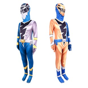 骑士龙战队龙装者VS鲁邦连者VS巡逻连者紧身衣英雄cos炎之铠甲服