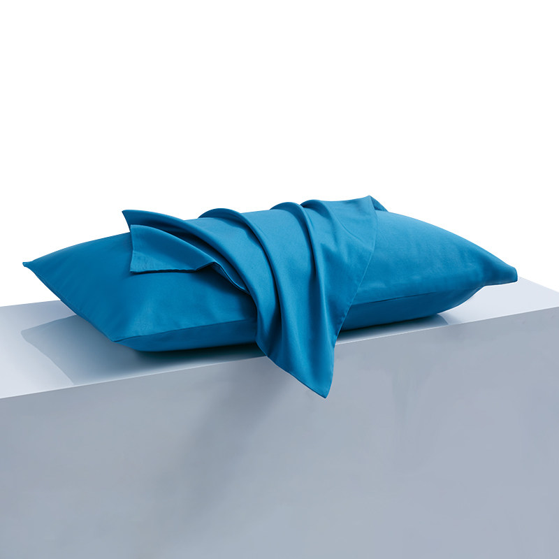 妙睡宝100支长绒棉枕头套一对装纯棉加厚单人全棉枕套48X74枕芯套