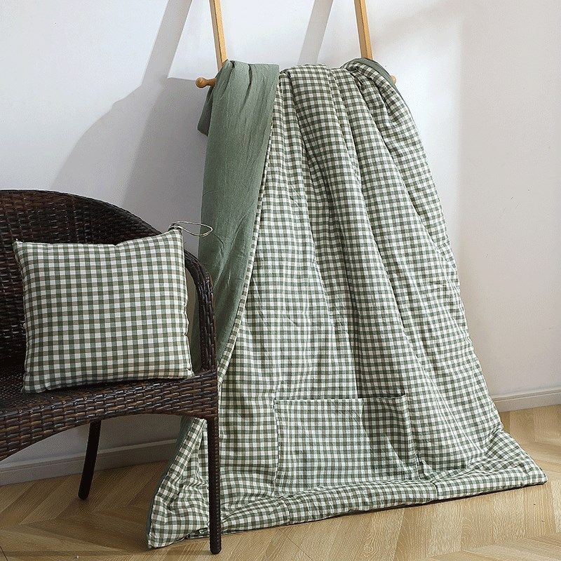 四季全棉抱枕被子两用加厚春秋办公室午睡毯纯棉抱枕毯子二合一,居家布艺,抱枕被,淘宝优惠券,粉丝福利购,淘宝优惠卷