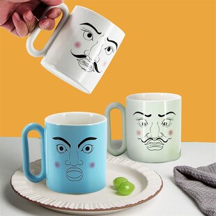 敦煌文创马克杯高颜值咖啡陶瓷杯子奶茶女生家用男生水杯创意收藏