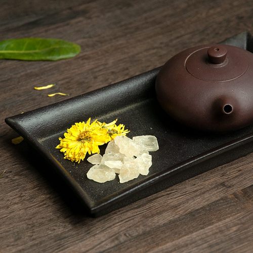 归禾器中式仿古托盘家用传统铁制摆件玄关钥匙置物盘铸铁收纳盘