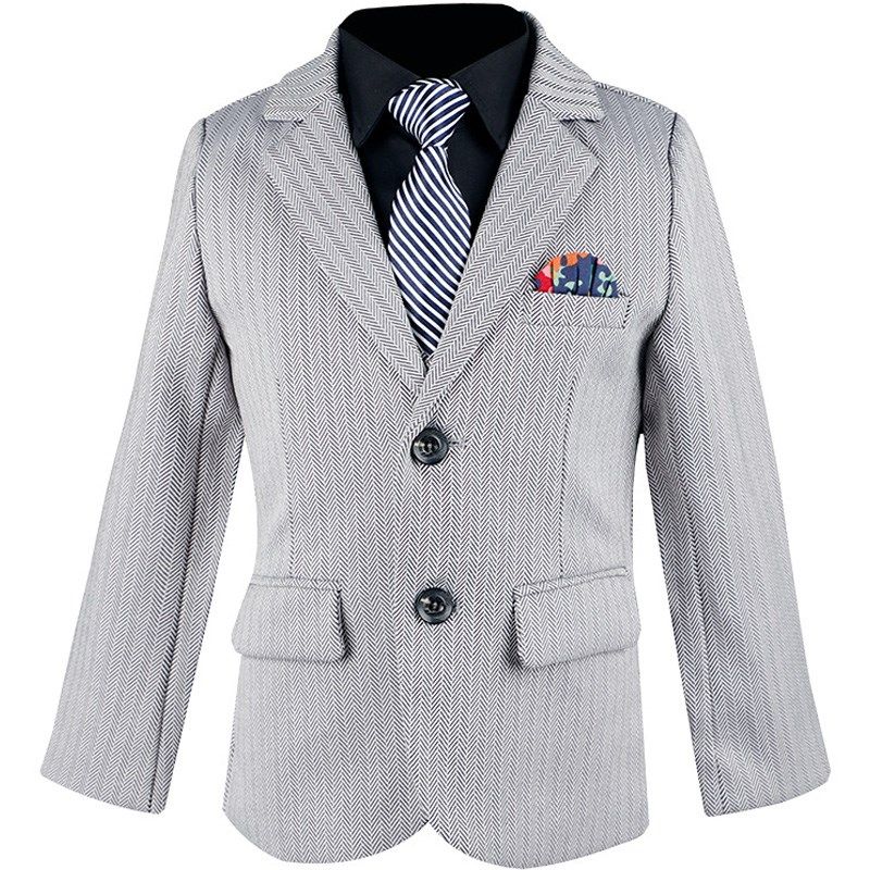 胖童西服套装男童加肥加大码小西装中大童主持人演出钢琴表演礼服