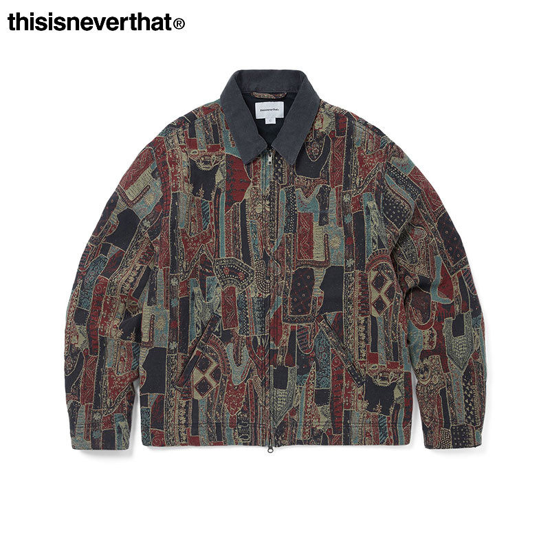 thisisneverthat®Crazy Work Jacket 秋冬新款字母满印夹克外套