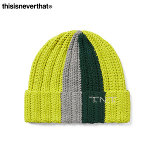25春夏新款 thisisneverthat® Beanie Crochet 针织帽 Multicolor