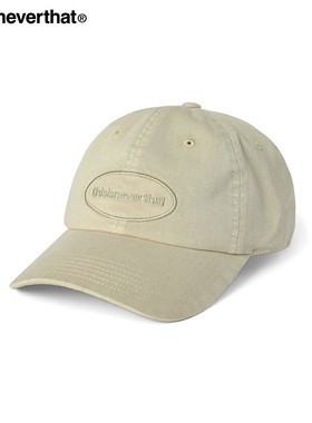 thisisneverthat®Overdyed E/T-Logo Caplogo新款经典棒球帽