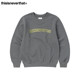 Crewneck新款 thisisneverthat®Arch Logo 纯色logo圆领卫衣男女