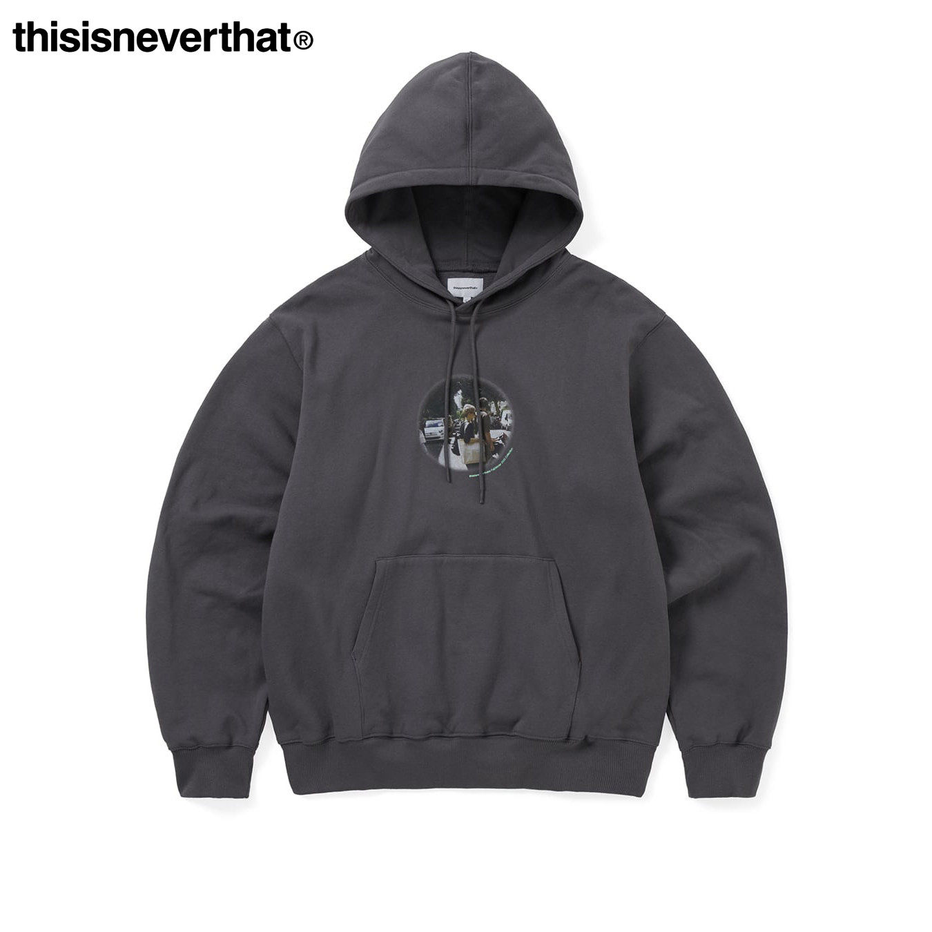 thisisneverthat® Park Hoodie 25年秋冬款卫衣连帽款印花设计