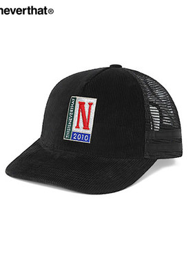 thisisneverthat® N-Pin Corduroy Mesh Trucker Cap 贴布棒球帽
