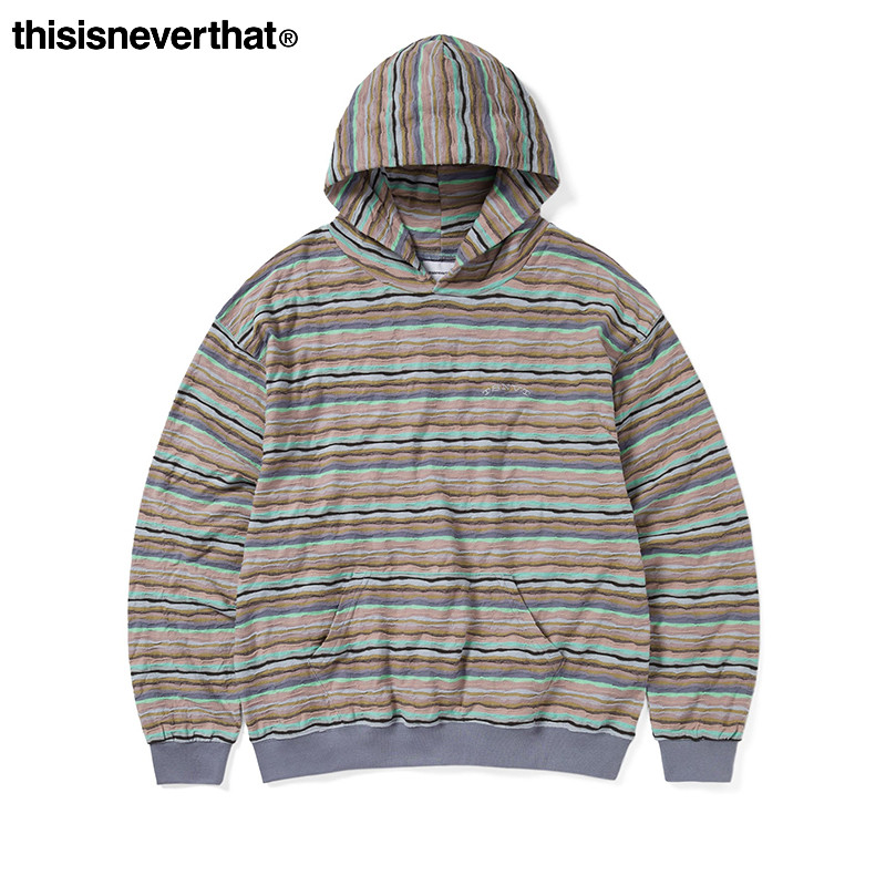 thisisneverthat® Wave Jacquard Hoodie 25春夏新款连帽卫衣