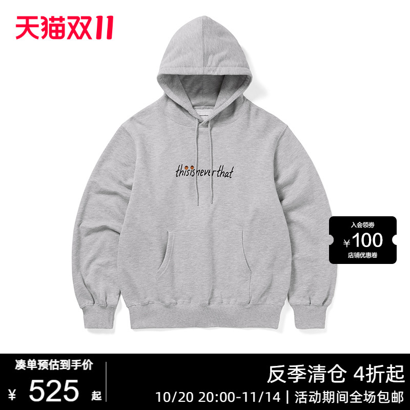 thisisneverthat® Dunk Hoop Hoodie 25春夏新款连帽卫衣男女同款