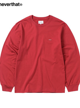 thisisneverthat®T.N.T. Classic HDP L/S新款纯棉百搭长袖T恤