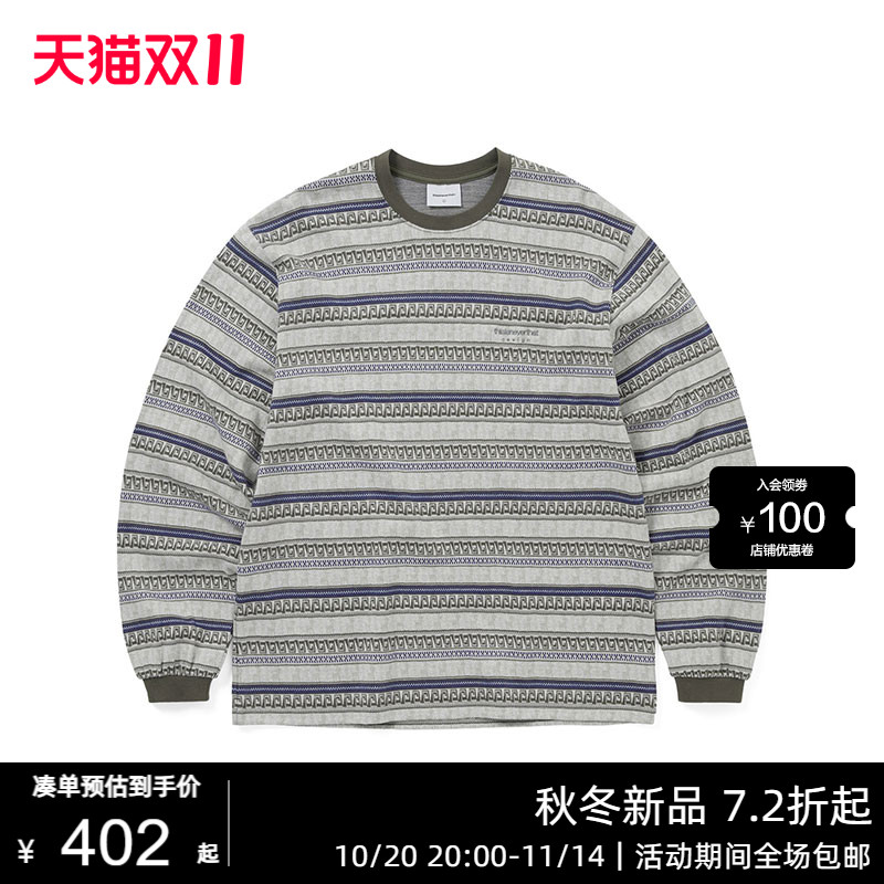25年秋冬款长袖T恤宽松条纹