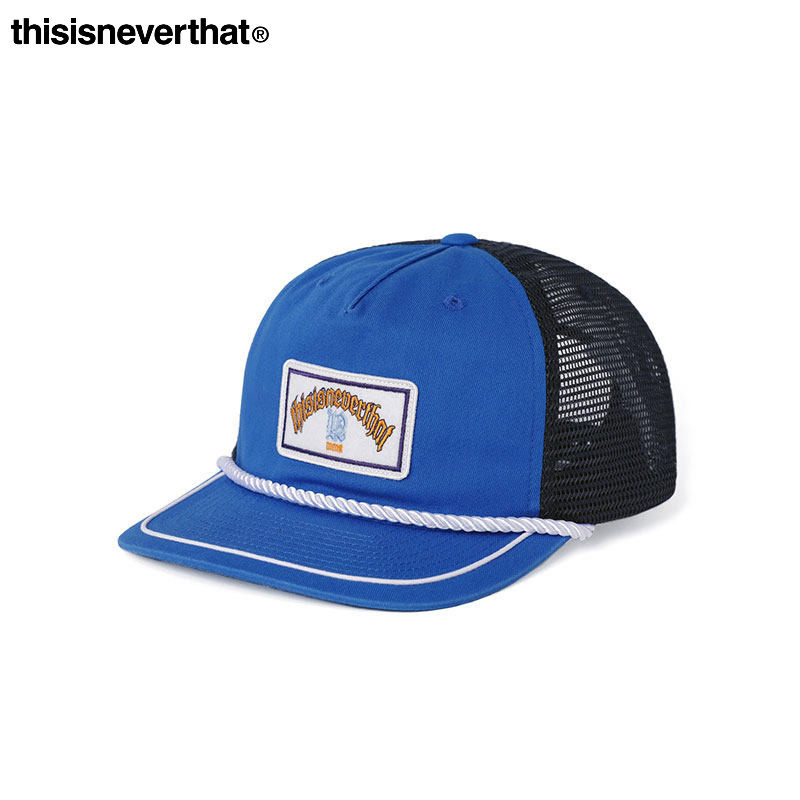 thisisneverthat®Wappen Mesh Trucker Cap 新款官方网眼棒球帽