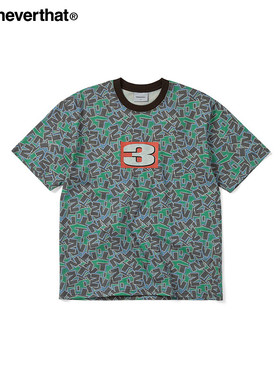 thisisneverthat® Stacked TNT Tee 25夏季新款字母满印短袖T恤