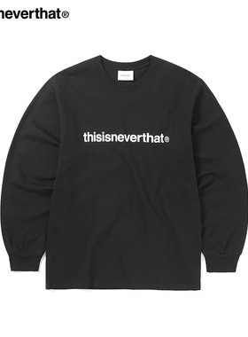thisisneverthat® T-Logo L/S Tee 新款经典logo印花长袖T恤
