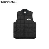 thisisneverthat®Ripstop 秋冬 Vest羽绒马甲男士 Quilted Down