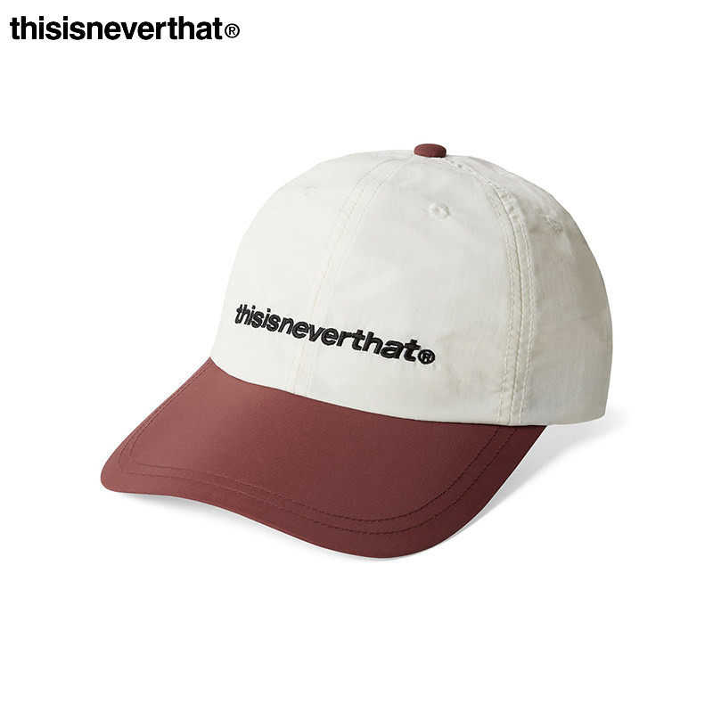 thisisneverthat® SP-Logo Nylon Cap 2026春拼色刺绣logo棒球帽