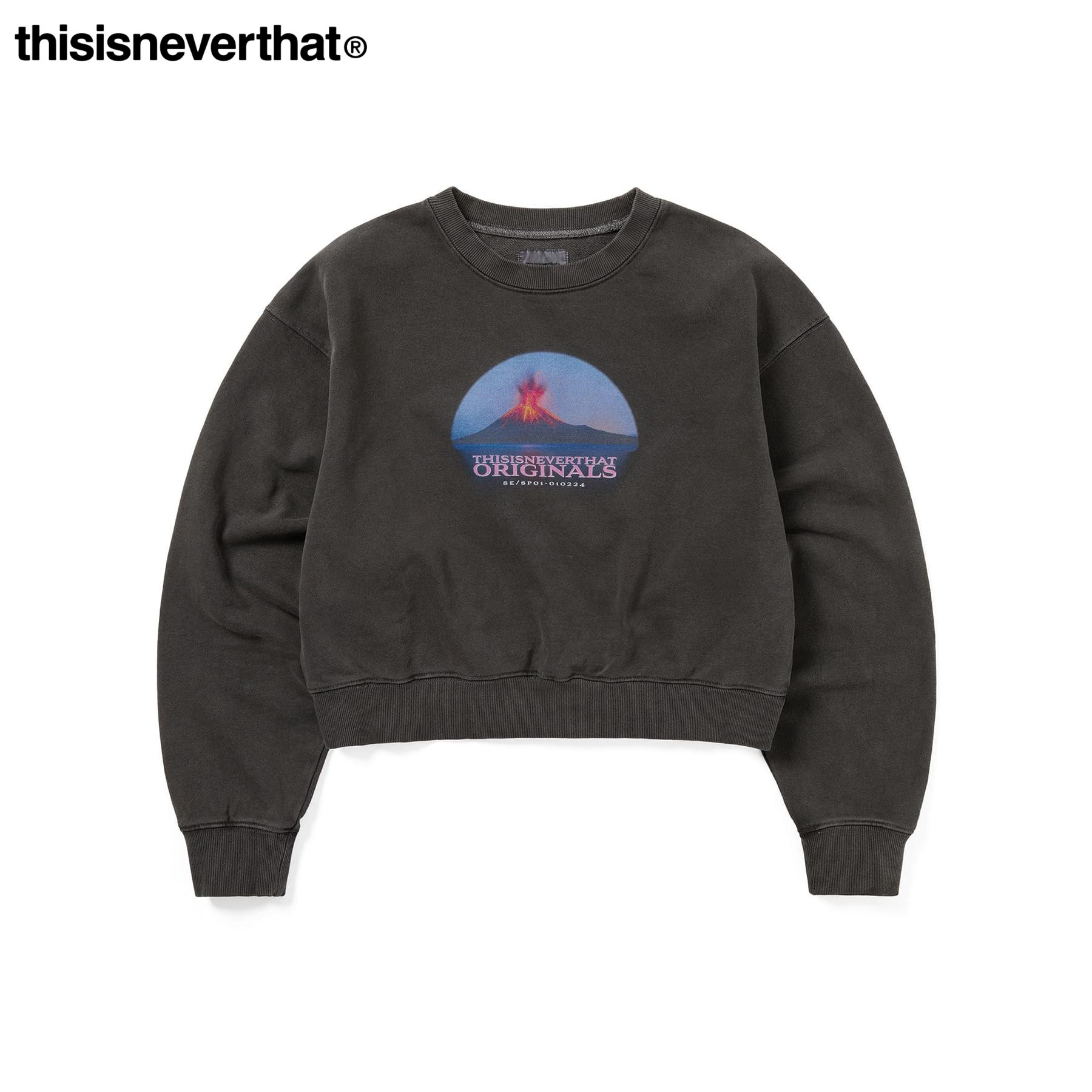 thisisneverthat® Volcano W Crewneck卫衣女款2025新款