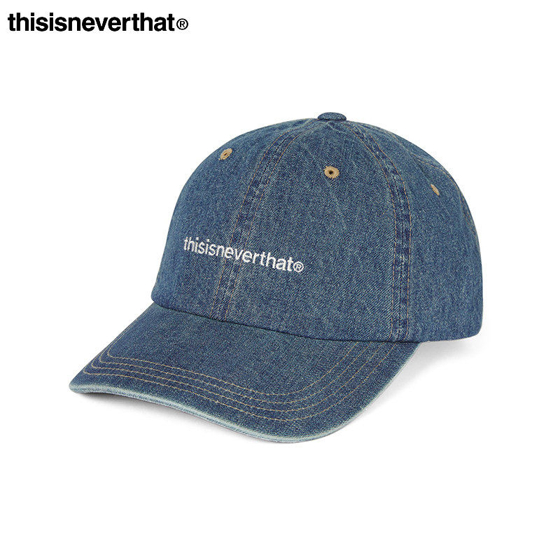 thisisneverthat® Denim T-Logo Cap 26年春新款纯色鸭舌棒球帽