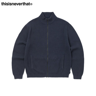 秋冬针织拉链开衫 thisisneverthat®Washed Cardigan Zip Full