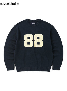 thisisneverthat® 88 Knit Sweater 秋冬款数字印花针织毛衣