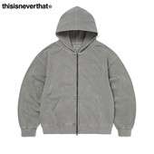 Waffle Lined Zip thisisneverthat® Hoodie25年连帽卫衣外套