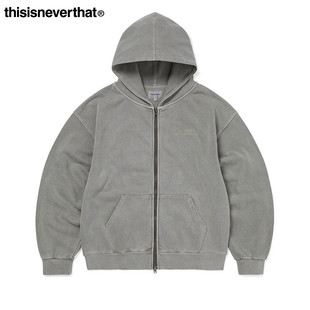 thisisneverthat® Zip Lined Hoodie25年连帽卫衣外套 Waffle