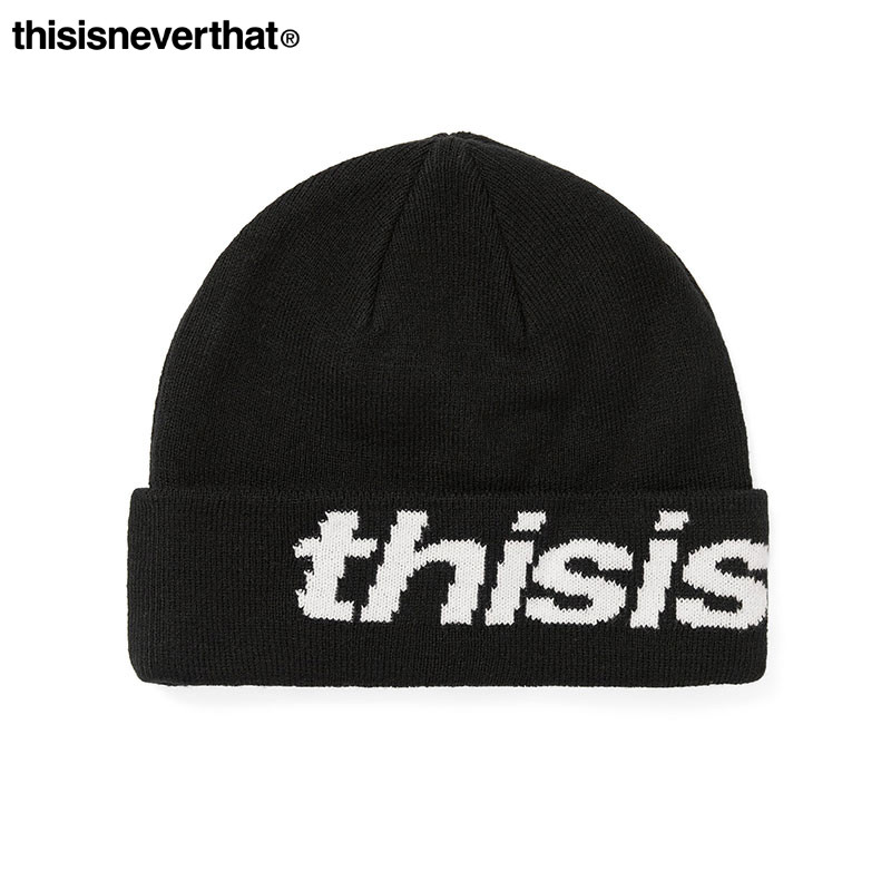 帽子SP-LogoBigCuffBeanie