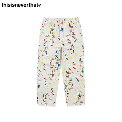 thisisneverthat® Flow Pant 26春夏新款休闲百搭纯色长裤男女款
