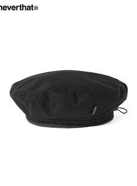 thisisneverthat® Twill Beret 25早春新款复古纯色海军贝雷帽