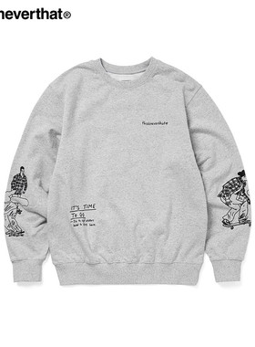 thisisneverthat® Sketch Embroidery Crewneck秋冬新款卫衣
