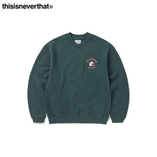 thisisneverthat®Wide Crewneck秋冬橄榄球印花圆领卫衣 Rugby