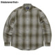 衬衫 thisisneverthat® Check Shirt秋冬宽松格纹长袖 Nep Shadow