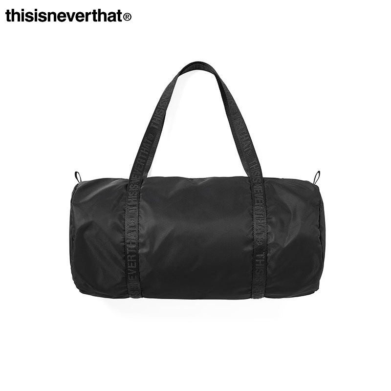 thisisneverthat® Light Duffle Bag秋冬尼龙纯色手提包男款