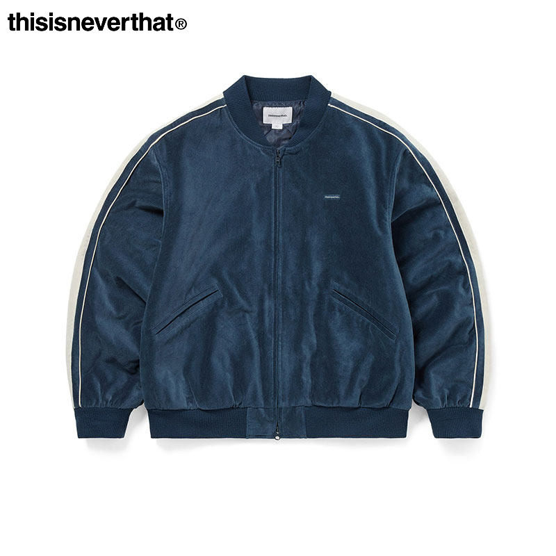 thisisneverthat@  Velvet Track Jacket 25年秋冬款丝绒夹克外套