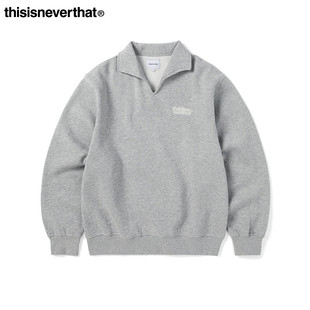 Sweatshirt Collar 25年秋冬polo领卫衣 Open thisisneverthat@