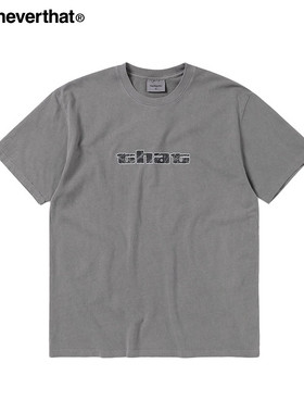 thisisneverthat® Big Initial Tee 春夏款字母印花短袖T恤