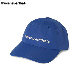 Cap新款 thisisneverthat® Nylon Logo 纯色刺绣鸭舌棒球帽