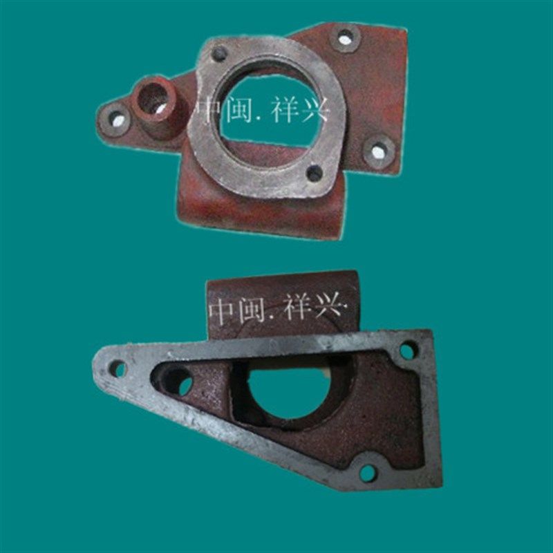 上柴495柴油机配件 495A缸盖前盖 495A节温器座 上海495AC配件