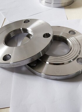 碳钢丝扣法兰盘DN15-900焊接Q235B内螺纹锻打法兰片PN16管道连接