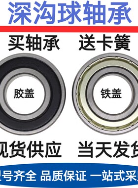 深沟球轴承6000 6001 6002 6003 6004 6005 6006 6007 6008ZZ 2RS