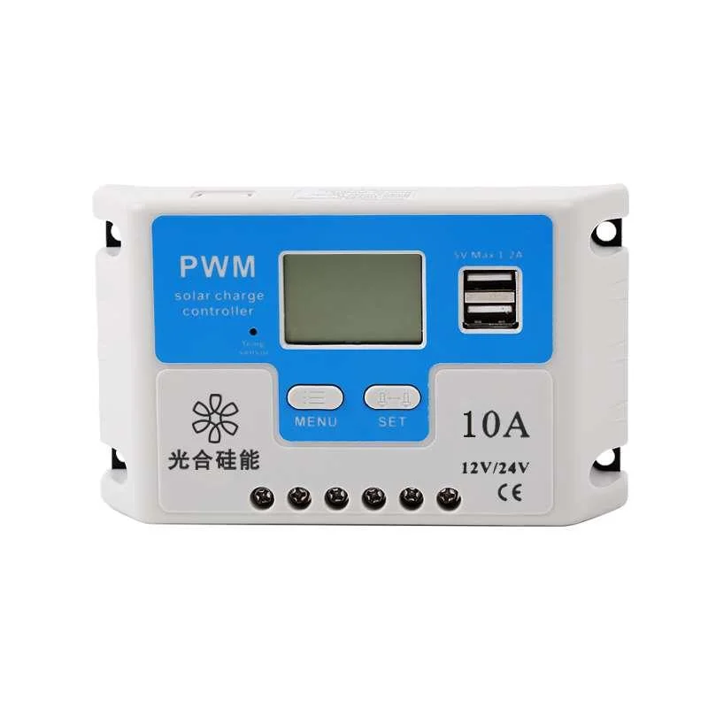 光合硅能太阳能控制器12v24v充全自动放电通用型电池板家用充新品