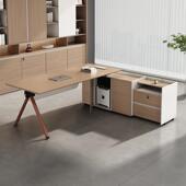 办公公桌桌简约现代经理老CC 0751板办桌椅组合轻奢大班台办室公