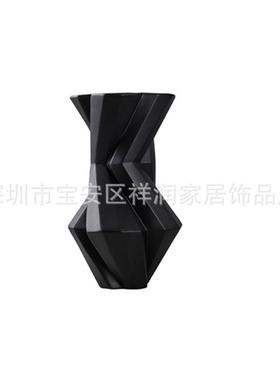 样间创约意干花树房脂板花瓶摆件客厅简现代居家桌XNG面软装饰品