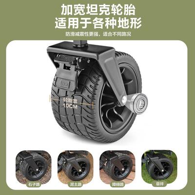 户外露摆露营车营车推推车营地车野餐折叠手车买菜小拖车露小营车