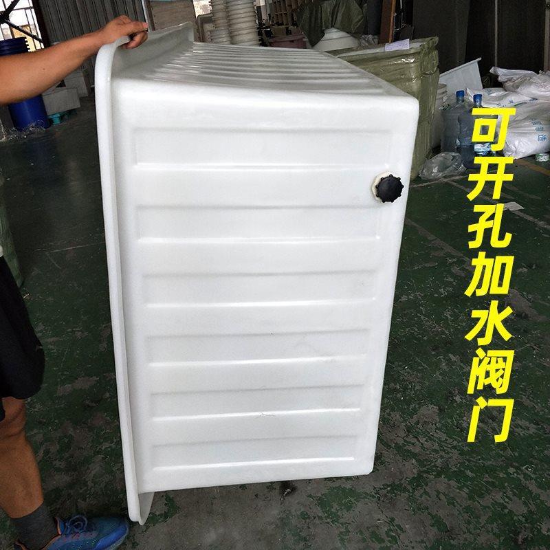 加厚筋料水43箱长方形容塑量储水桶养鱼箱带排牛水产养殖箱大牛筋